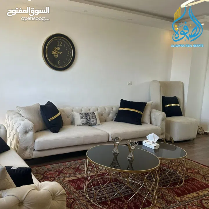 استديو مميز مفروش للايجار ضاحيه الريحان قرب الاستشاري