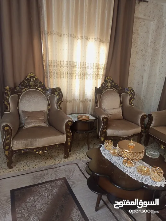 طقم كنب سبع مقاعد للبيع طقم كنب