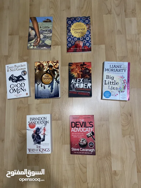 Books for sale 10jd each book if u buy more than one book I can make a discount