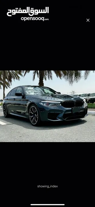 BMW M5 Competition Kilometres 50Km Model 2019