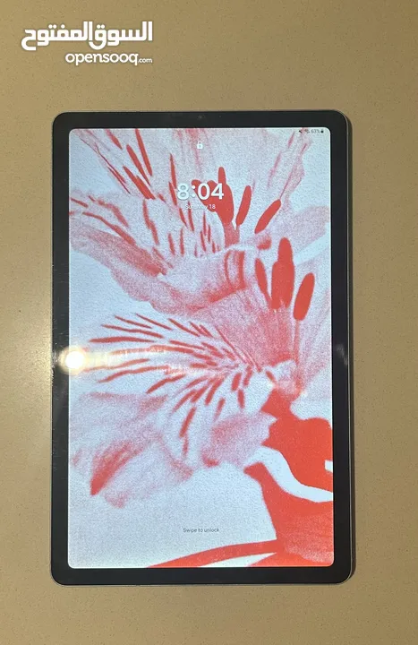 تاب سامسونج s6 lite لون ازرق مع القلم
