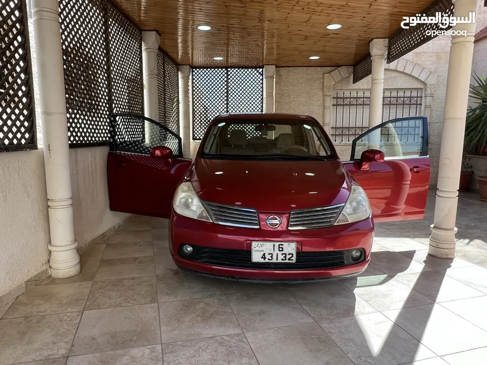 Nissan tiida 2008 نيسان تيدا 2008  وارد الوكاله