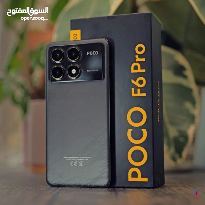 شاومي.     POCO F 6 Pro.   واحد تيرا وليس 512