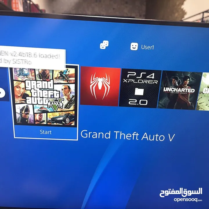 بلاستيشن فور سليم مهكر مع افخم 18 لعبة خرافية و ايدتين أصليات و كامل الكوابل بسعر 950 شيكل فقط