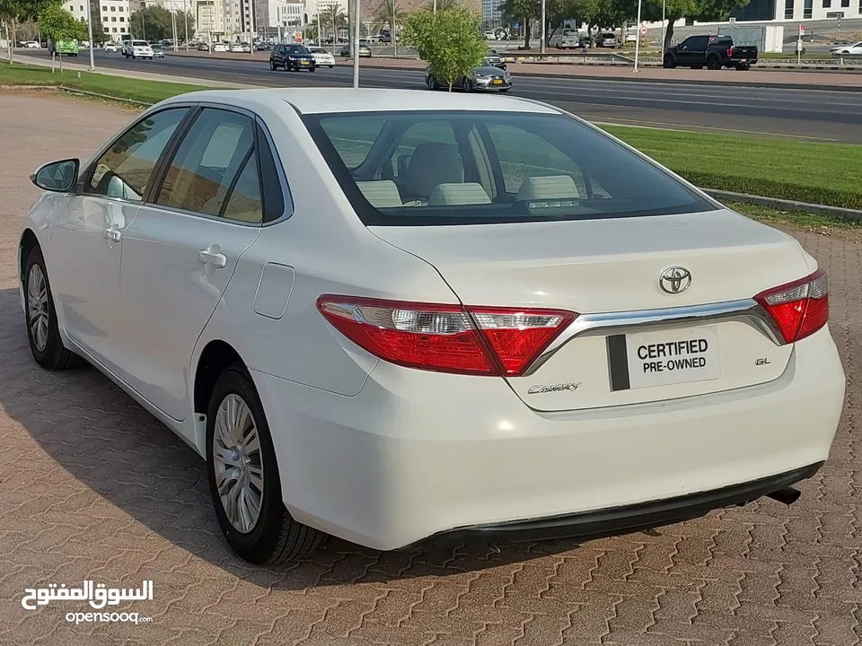 TOYOTA CAMRY GL EXECUTIVE - MY:2016