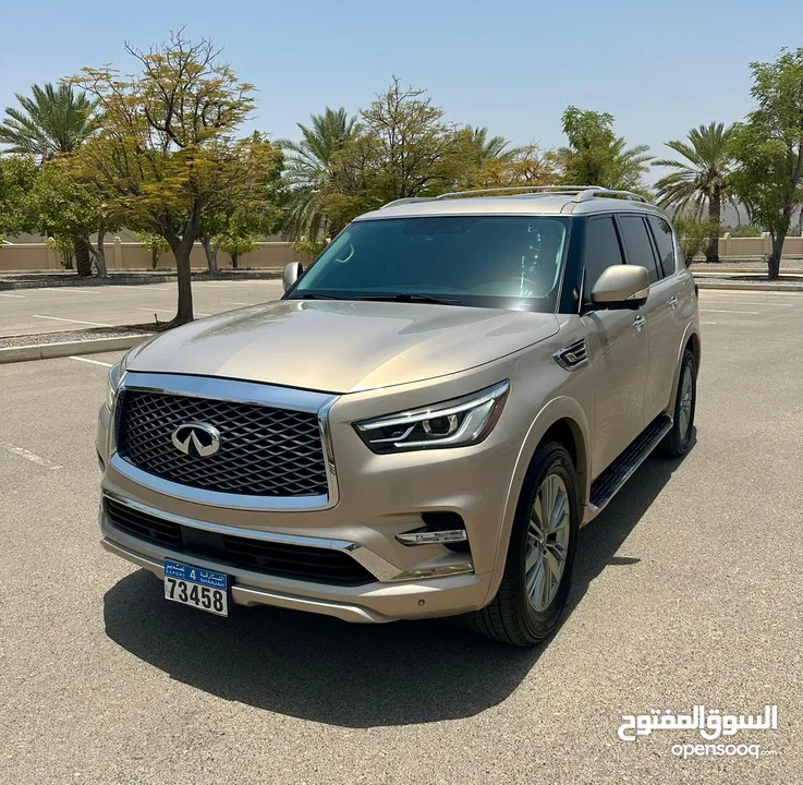 انفنتي QX80 بدون دبل