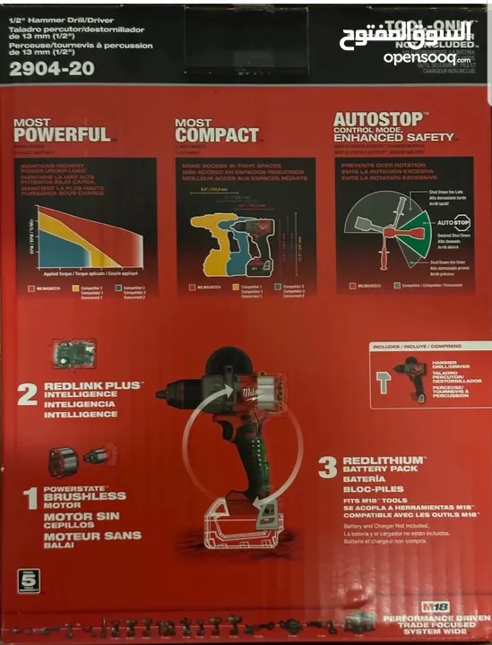 Milwaukee M18 and M12 FUEL GEN4 1/2" Hammer Drill and Impact Driver