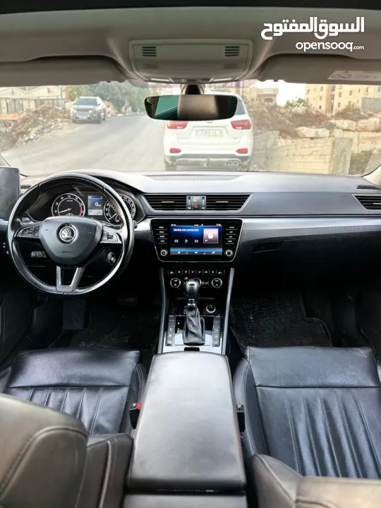 سكودا سوبيرب 4 /4 280 حصان فل فل بانوراما اصتطفاف ذاتي ايد اولا تامين وترخيص شامل لسنه