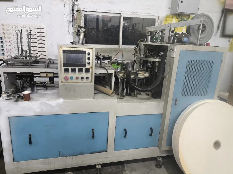 ماكنات كاسات كرتون للبيع