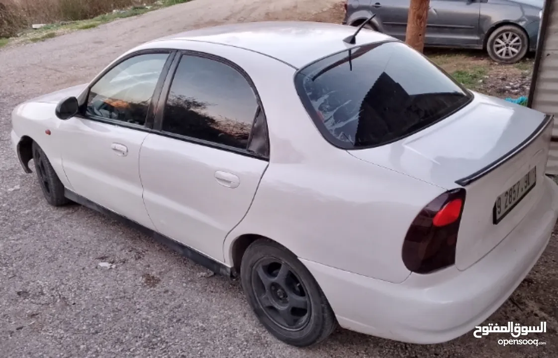 الحبة النظيفة ،دايو لانوس أوتوماتيك أصل برايفت (خصوصي) بنزين 1500 قطارة مىديل 2002