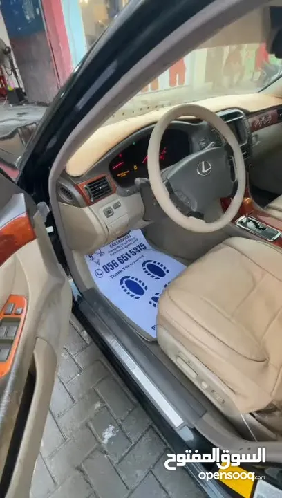 لكزس Ls 430 موديل 2002 امريكي  نص الترا