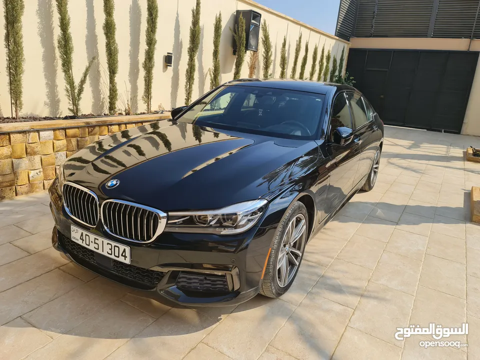 سيارة BMW 740 موديل 2017 مواصفات خاصه فل كامل اعلى مواصفات