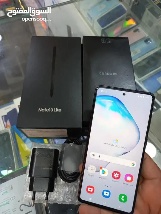 مستعمل اخو الجديد Samsung Not 10 leit رام 16 جيجا 128 أغراضة والكرتونه الأصلية متوفر توصيل