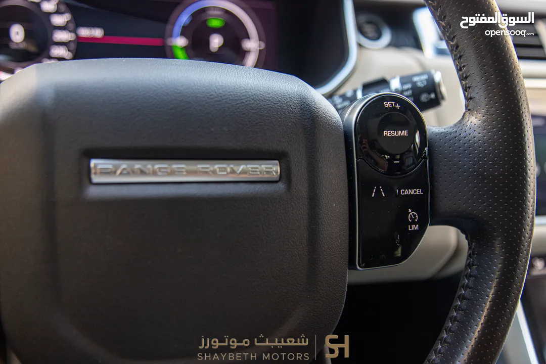 Range Rover Sport P400e Hse 2021 Black Edition يمكن التمويل