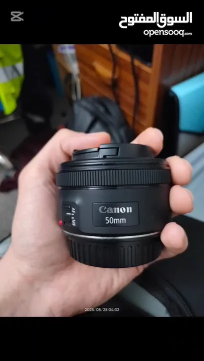 Canon lenses and accessories
