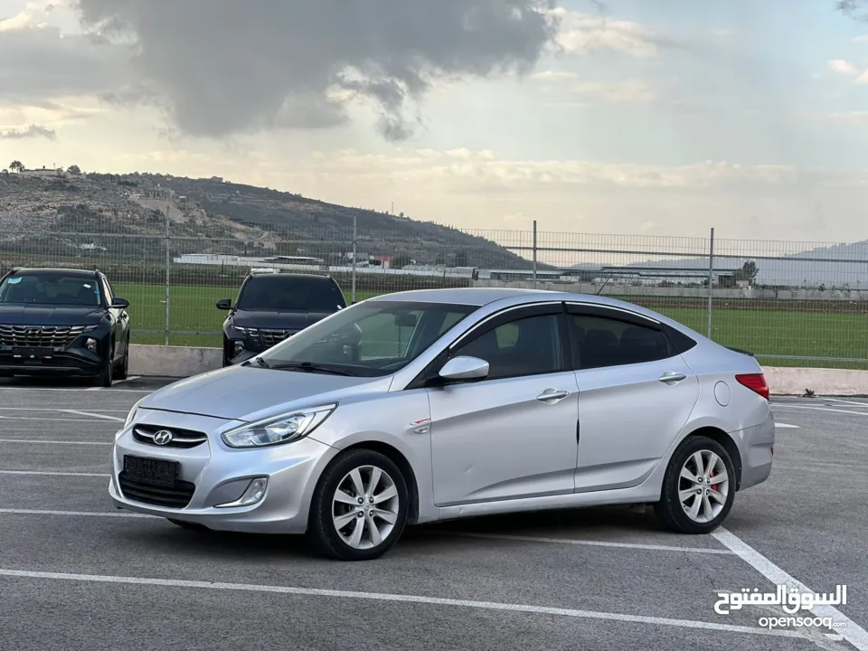 هونداي اكسنت ديزل 1600 اتوماتيك 7 غيار  2016
