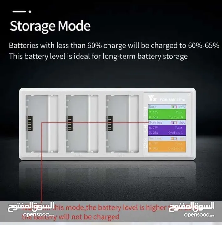 Dji mini 3/4 battery charger