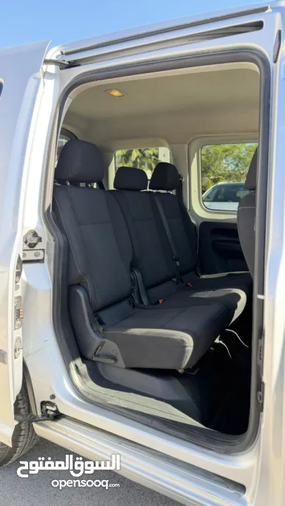 الرخصه والفحص مرفقات بالصور فولكس فاجن كادي ترخيص 2015/ركاب 6+1 محرك 2000 ديزل  جير عادي