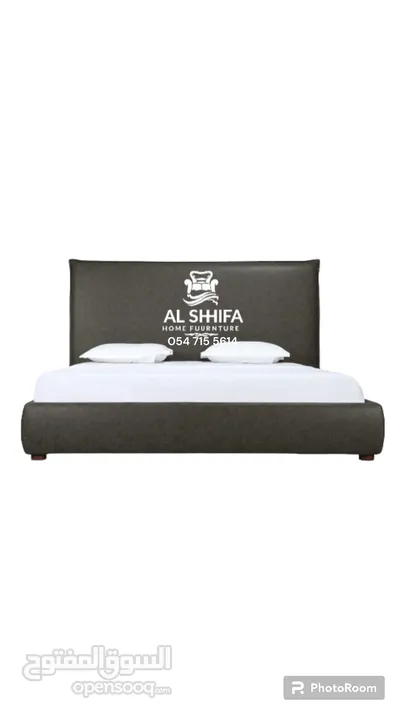 King size bed with medical mattress