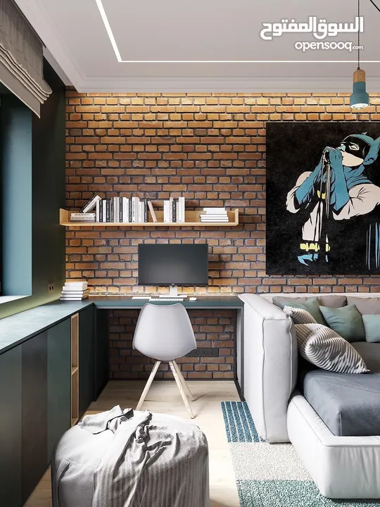 تصميم داخلي 3D وإشراف وتنفيذ