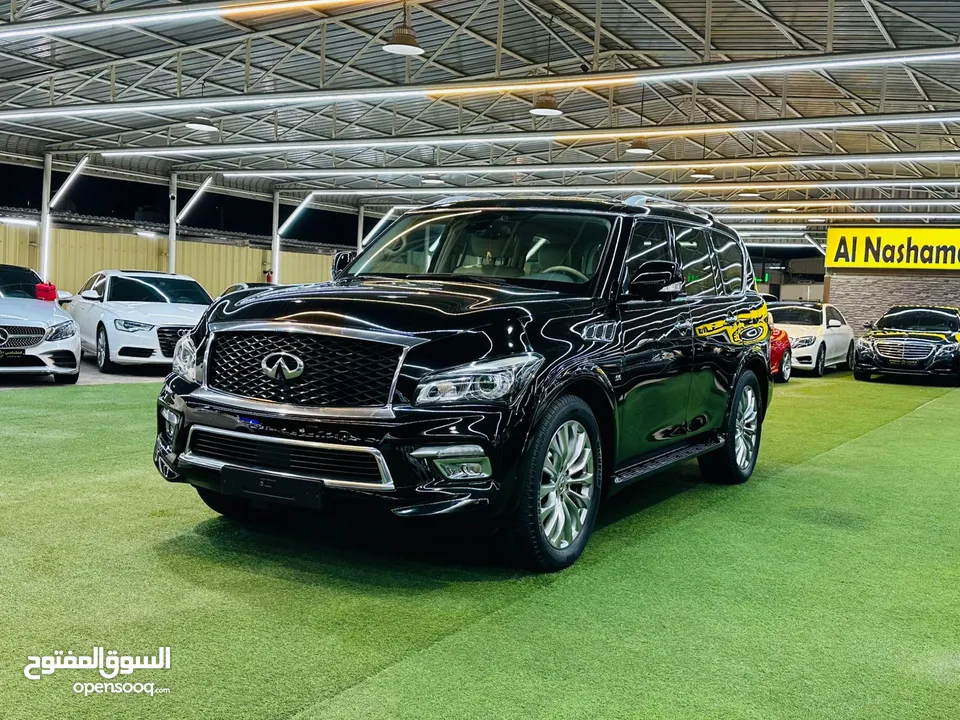 Infinity QX80  Model2016 Full option  Gcc spe