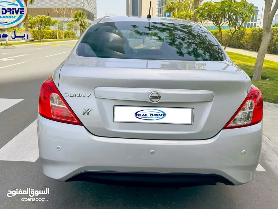 **BANK LOAN AVAILABLE FOR THIS CAR**  NISSAN SUNNY SV  Year-2019  Engine-1.5L  V4-Silver