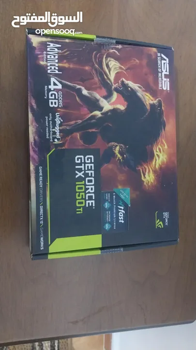 Asus NVIDIA Cerberus GTX1050 TI oc overclock 4GB مكسور السرعة مصنعياً فيه مجال بشيء بسيط