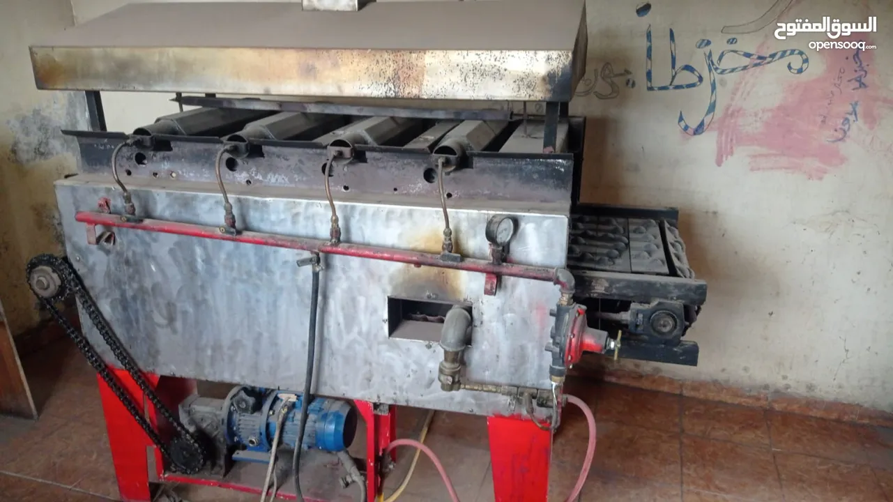 فرن عربي اربع عيون فوق وعين تحت مقاس عرض الشرشير  45 سم