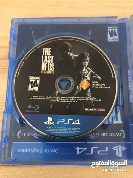 5 اقراص مستعمله ps4 للبيع