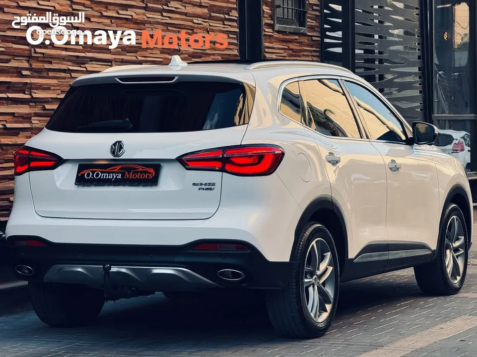 MG EHS Luxury-هايبرد وبلَغ-إن و بسعر آلعرض مدى القيادة الكهربائي: حتى 50 كم عند الشحن الكامل