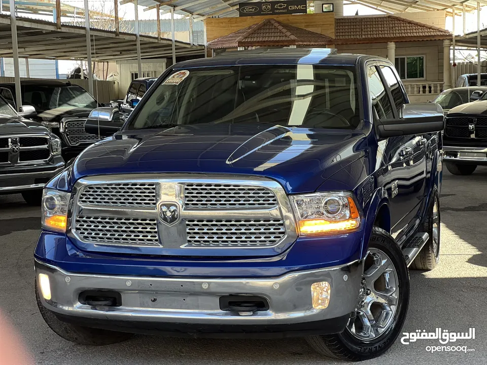 Dodge Ram 1500 Laramie Desiel 2016 فل كامل فحص كامل كلين تايتل