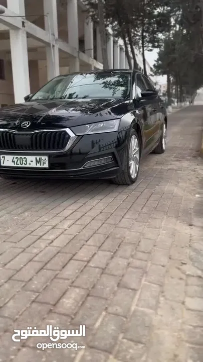 سكودا اوكتافيا 2020 ترخيص 2021  للبيع  مع امكانية البدل