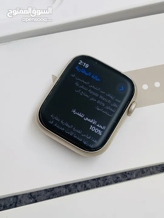 Apple Watch Series 9  45 تحت الكفالة لغاية 2025821