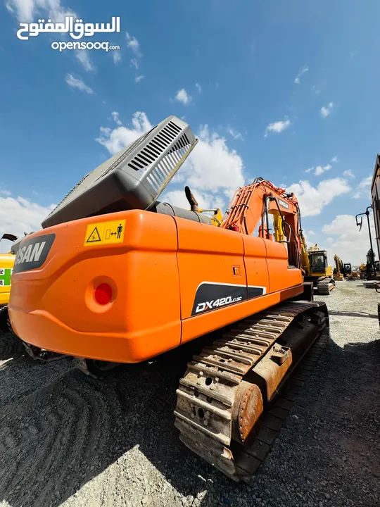 حفارة دوسان DOOSAN excavator DX420