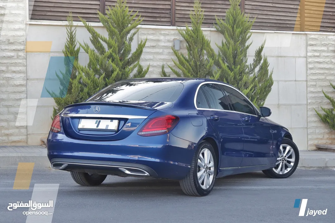 مرسيدس/Mercedes C200 (2020) 1500 CC Turbo / Mild Hybrid    95000 KM  Exterior: Brilliant Blue