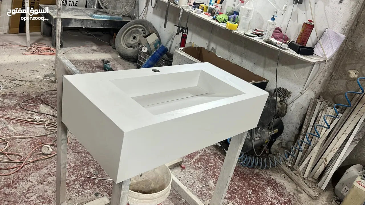 مغاسل حديثة