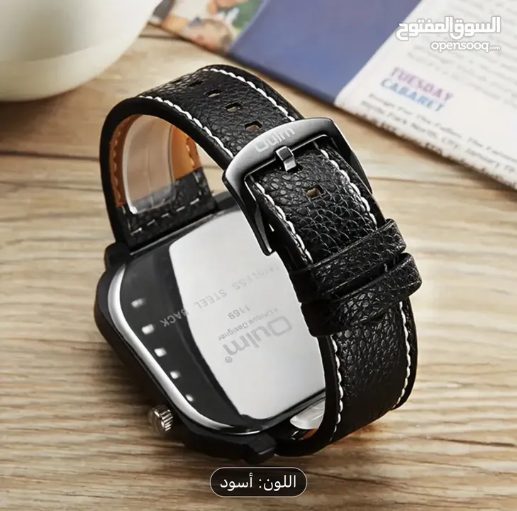 ساعات Oulm مناسبه لليد 3 عقارب + بوصله ماركه