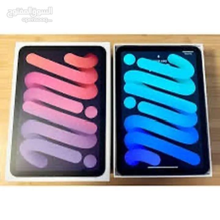 iPad mini 7 جديد كفالة لمدة عام من تاريخ الشراء الجهاز  (128GB)