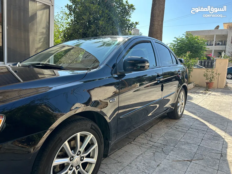ميتسوبيشي لانسر EX 2016 وكالة الشركة التجارية الاردنية  بحالة ممتازة جدا مالك واحد فقط 10200 دينار