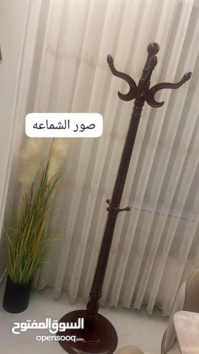 شماعة ملابس خشب ثقيل