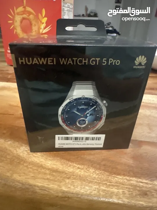 ساعة هواوي جديدة gt5 pro titanium