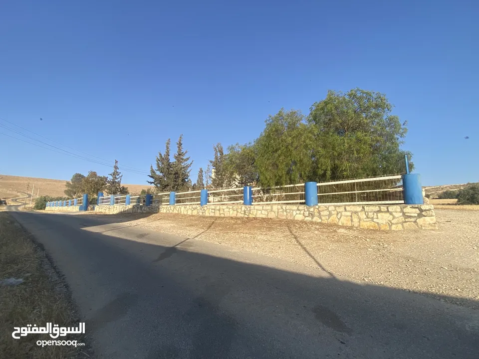 فرصة استثمارية لا تعوض ارض 14 دونم مع ملعب قدم خماسي باعلى المواصفات ، مرافق وصاله كبيره وتراس خارجي