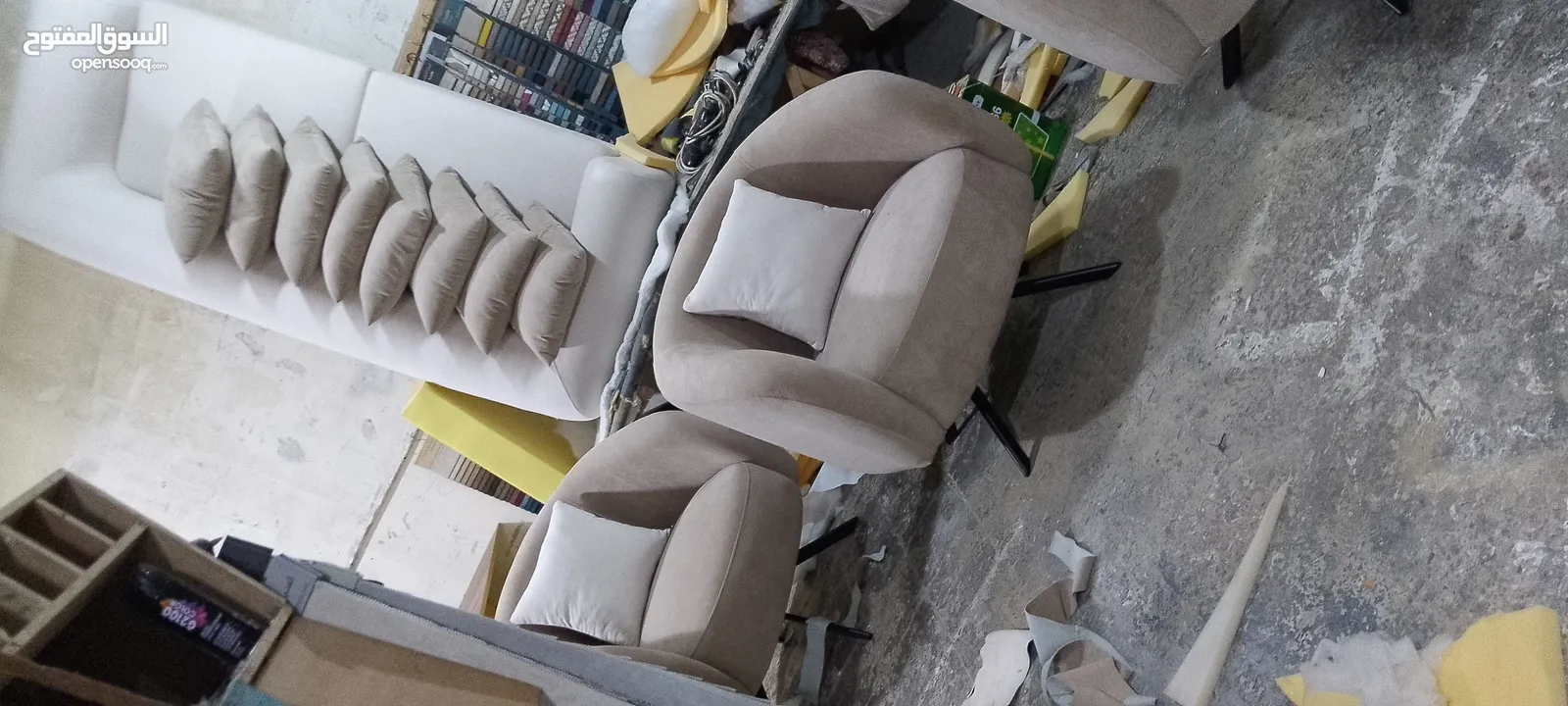 كونر وكنب   تفصيل وجاهزمن افضل انوع لخشب.  غايه بلجمال