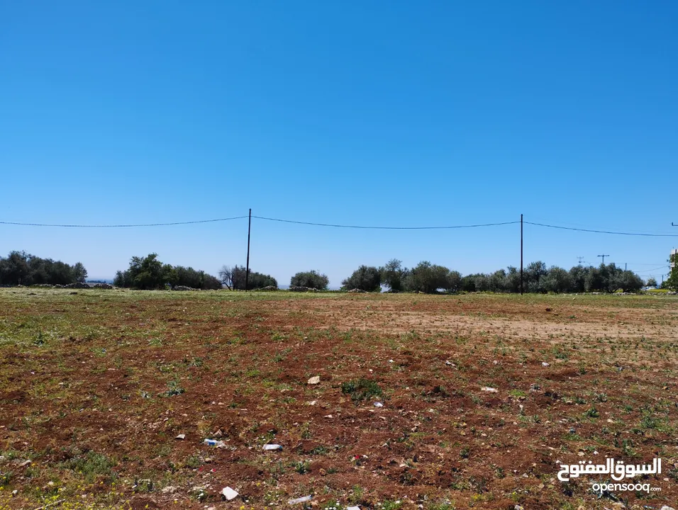 قطعة أرض للبيع بجانب شارع مادبا الغربي (ناعور - حسبان)