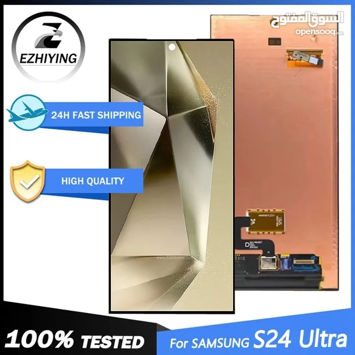 شاشة سامسونج S24 ultra أصلي شركة 100% . SAMSUNG S24 ULTRA ORIGINAL LCD .