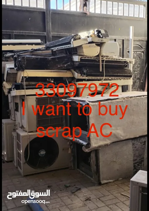 we buy scrap AC and copper