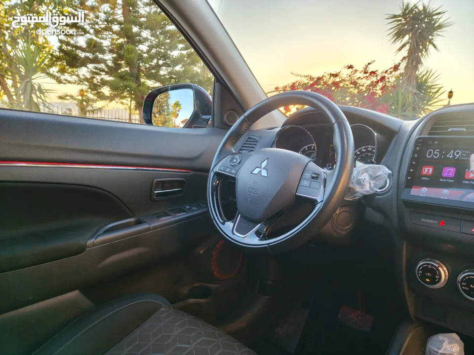 الوحش الياباني الفخم والانيق Mitsubishi ASX  2022 باللون المميز وبوضع الشركة