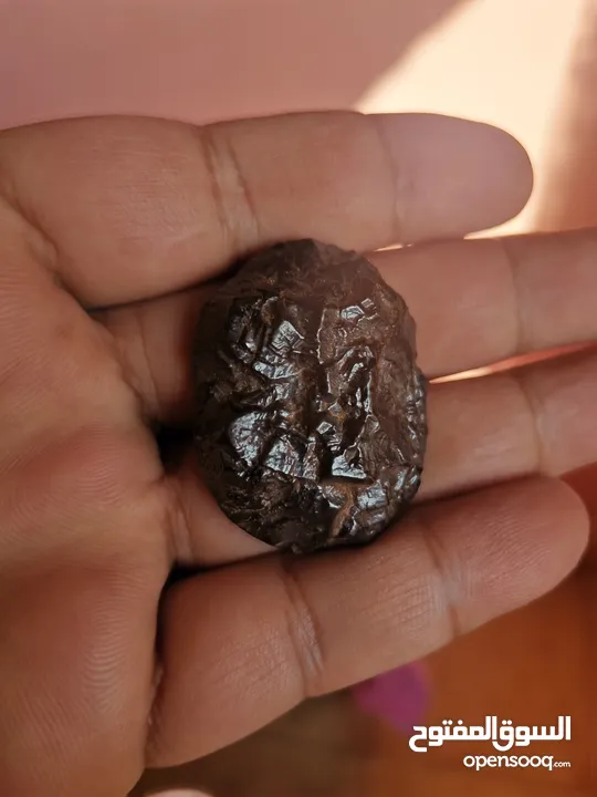 لخاتم حجركريم ياقوت روبي طبيعي خام أفريقيا اصلي