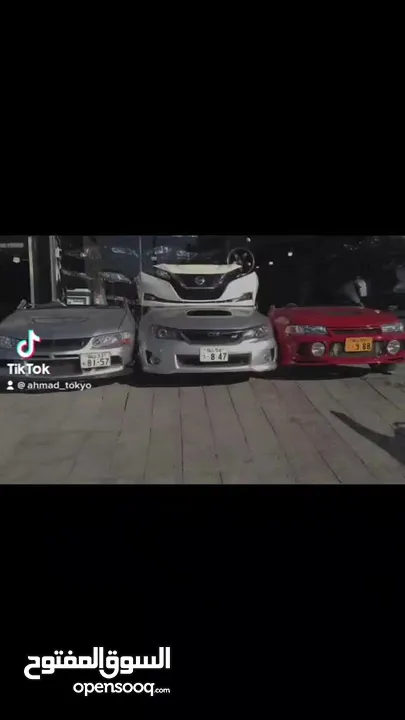 Mitsubishi Lancer Evolution 9  وارد اليابان ممشى قليل بحالة ممتازه متوفره كامله
