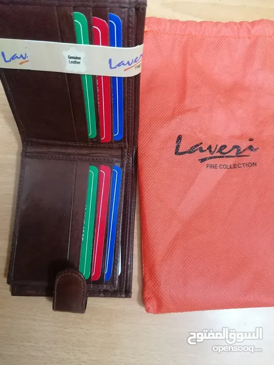 Laveri brand genuine Leather wallet